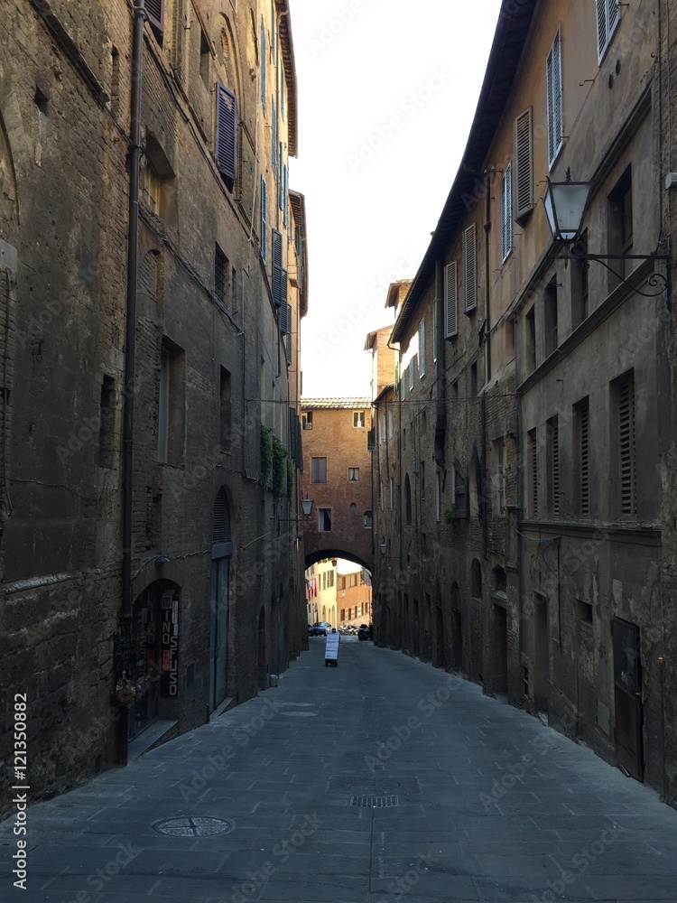 Streets in Siena Streets in Siena