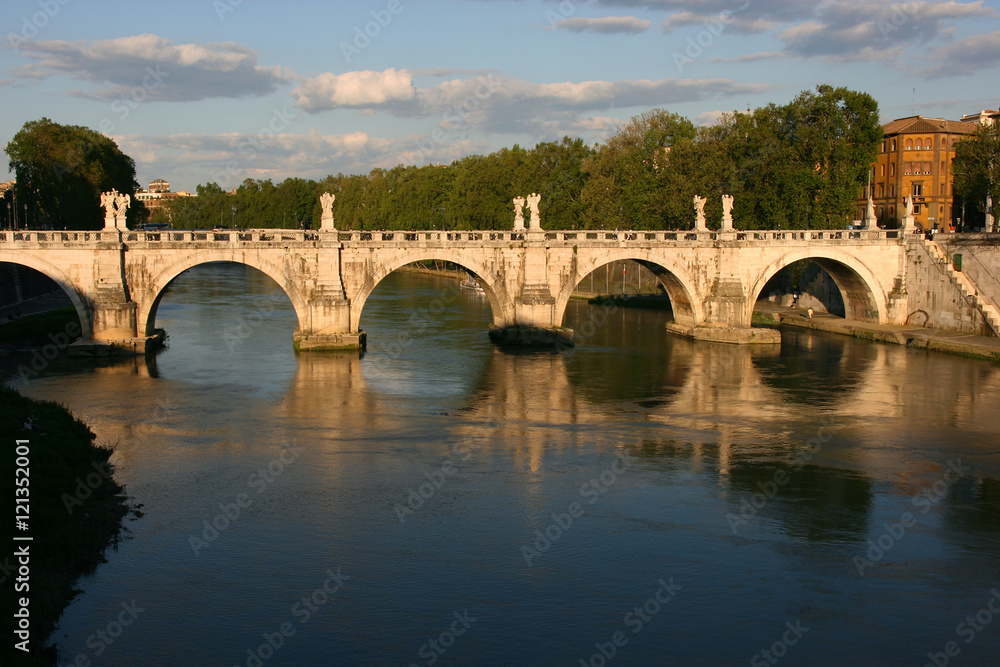 Ponte Sant'Angelo, Rome, Italy