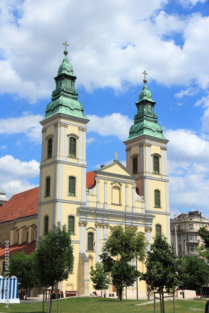 Belvaros church, Budapest