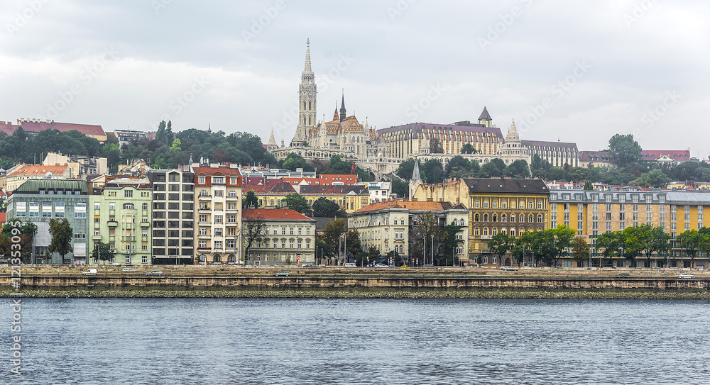 Budapest - St. Matthew's Cathedral and Calvin's church