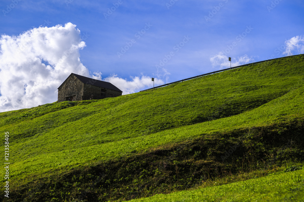 wonderful landscape in the Alps, Switzerland wonderful landscape in the Alps, Switzerland