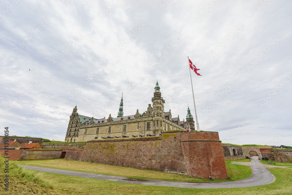 Fototapeta premium The historical Kronborg Castle