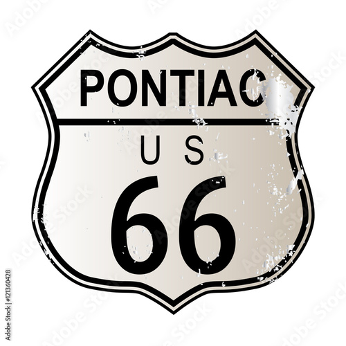 Fotótapéta Pontiac Route 66
