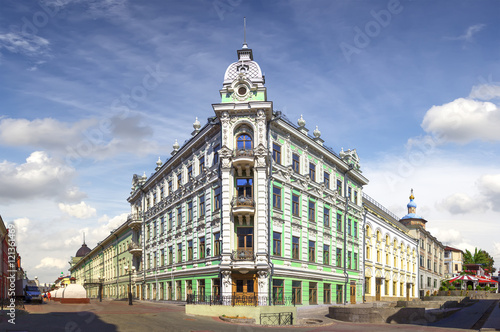 House Schetinkina (former hotel "Kazan"). Kazan, Tatarstan, Russia.