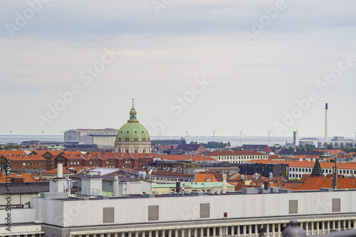 Wall Mural Superb aerial view from Round Tower