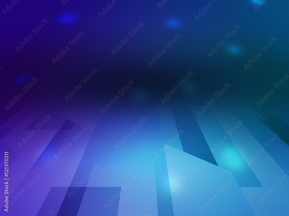 Obraz premium Blue Infinite Backdrop