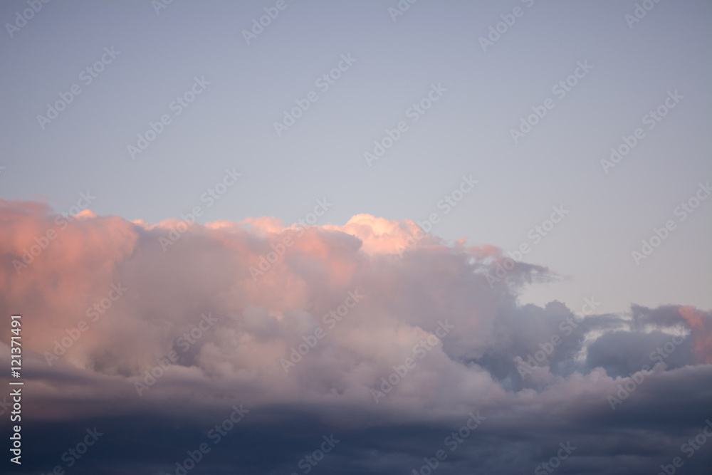 Fototapeta premium rain clouds in the sky