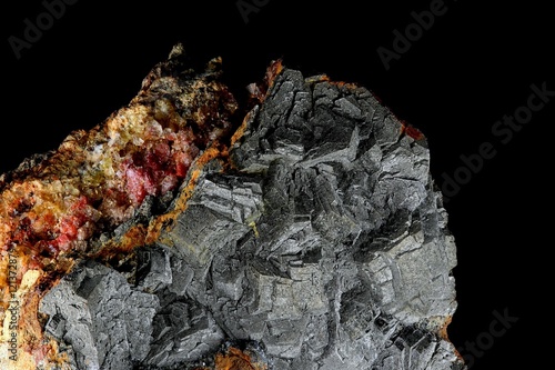 Foto Crystals of pyrite
