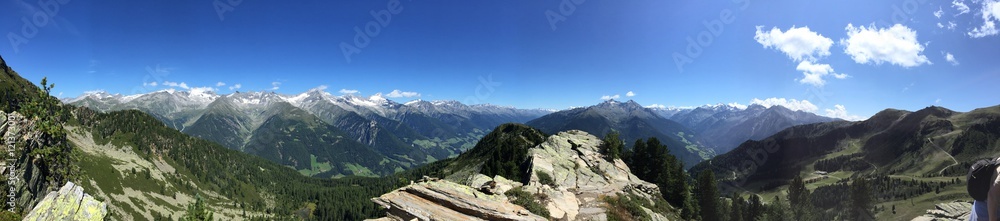 Wide Alps view