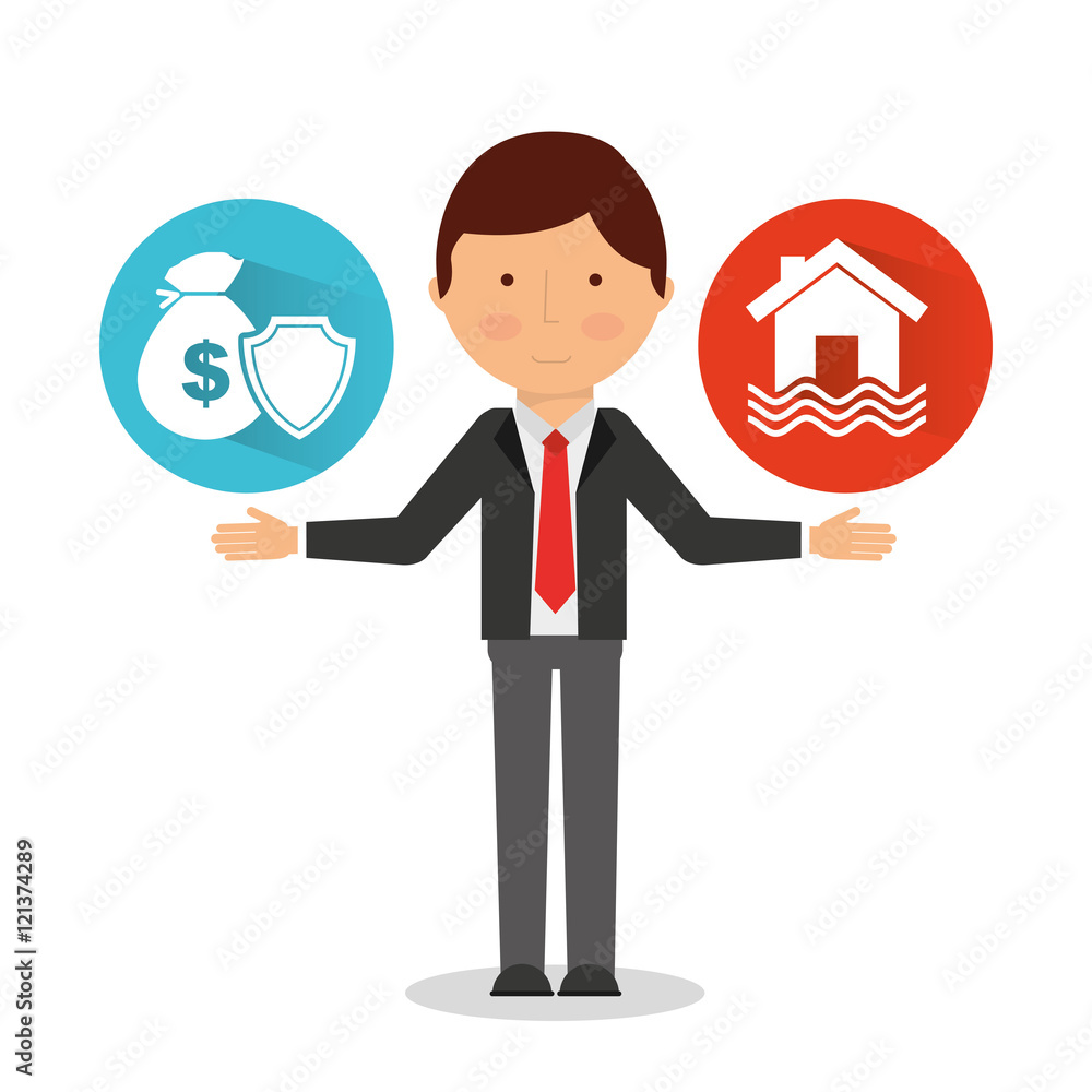 home insurance property concept icon vector illustration design home insurance property concept icon vector illustration design