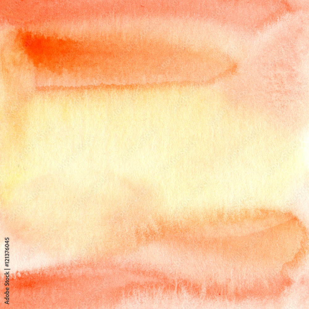 Fototapeta premium Hand painted watercolor background