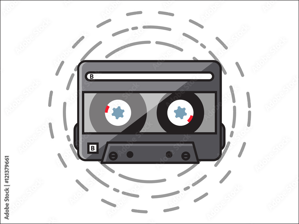 Fototapeta premium Cassette