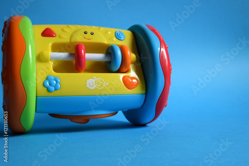 Baby toy/ Colorful wheeled toy for babies