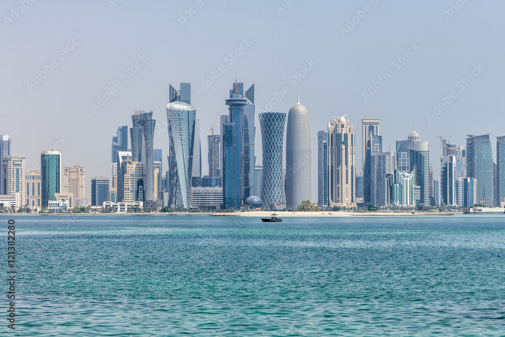Fototapeta premium Doha Skyline