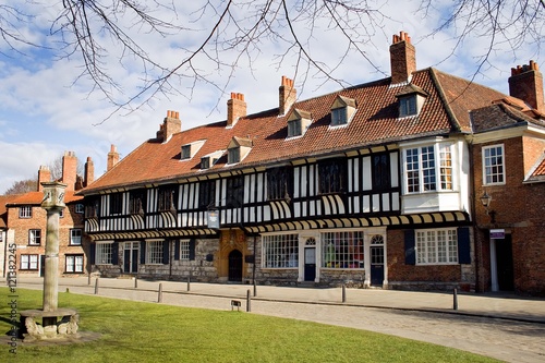 Obraz na płótnie York Cottages w salonie