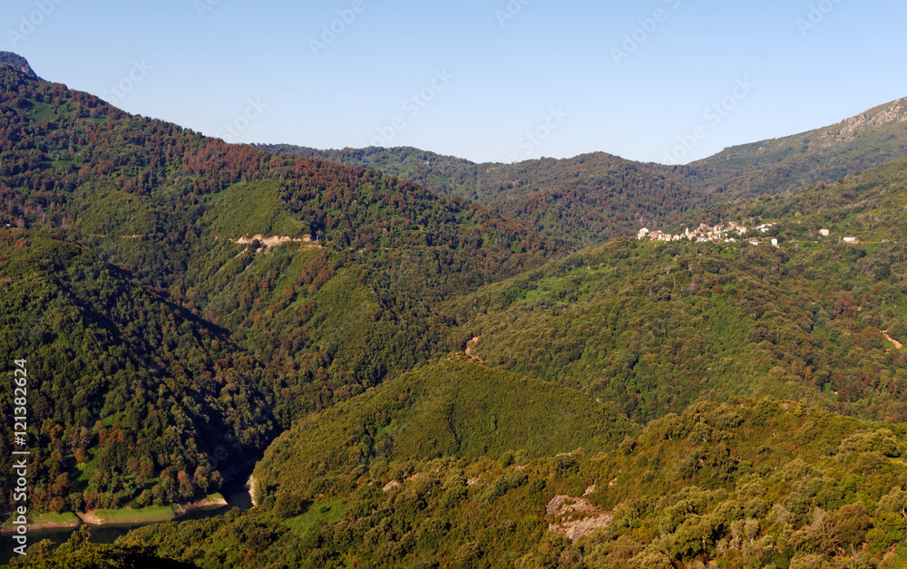 vallée d'Alesani en haute Corse