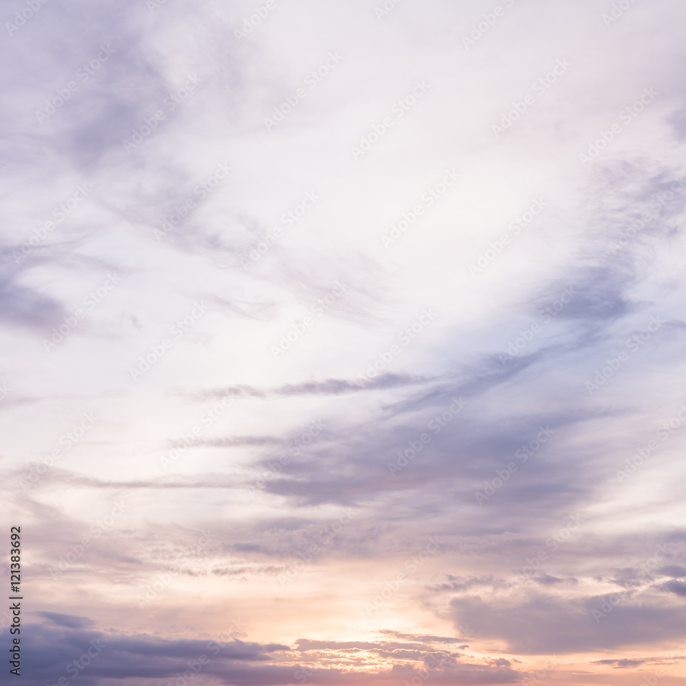 Naklejka premium peaceful sky background