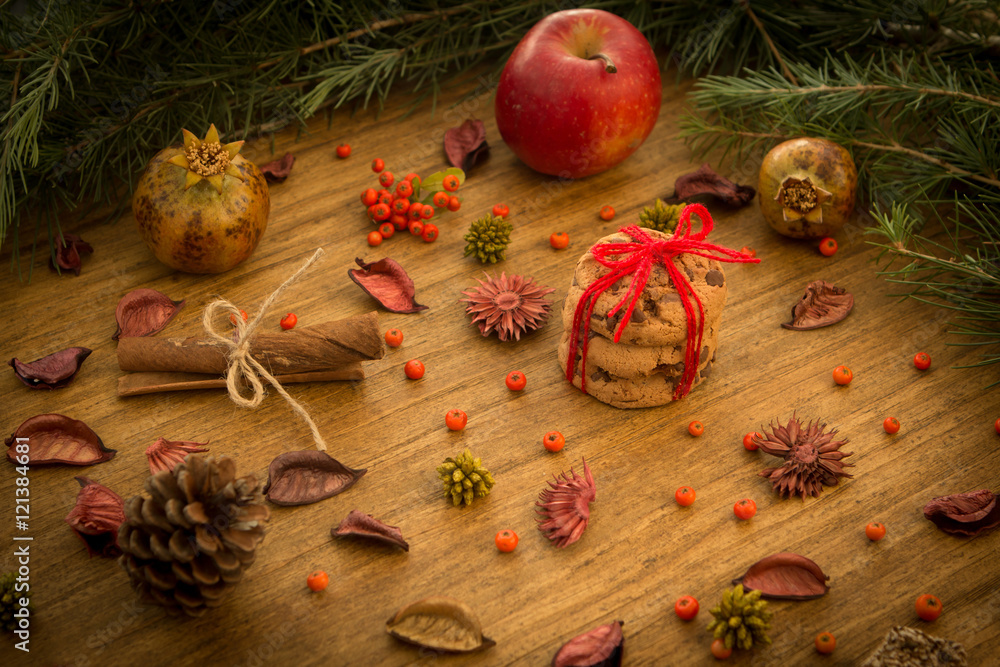 Natural ornaments for Christmas