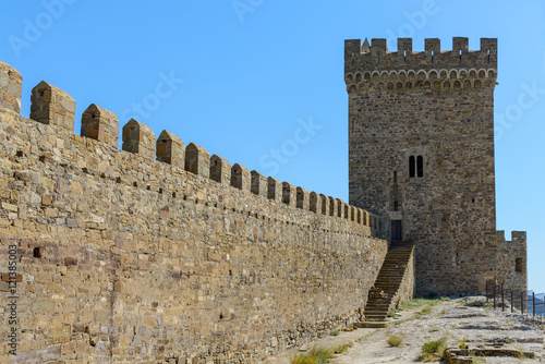 Fotografie, Tablou Genoese fortress