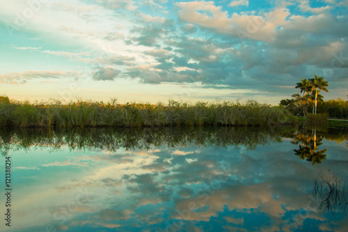 Sunset at the Everglades National Park