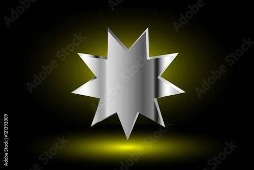 Bahai symbol,