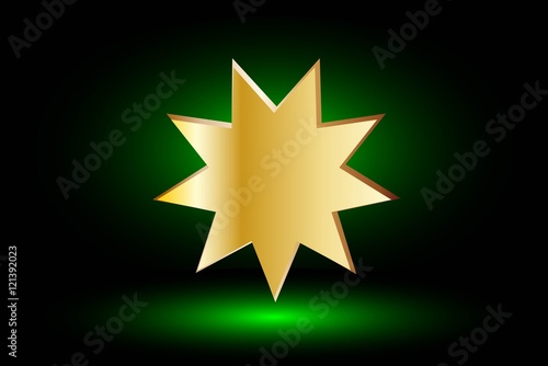 Bahai symbol,