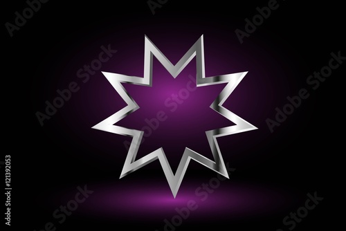 Bahai symbol,