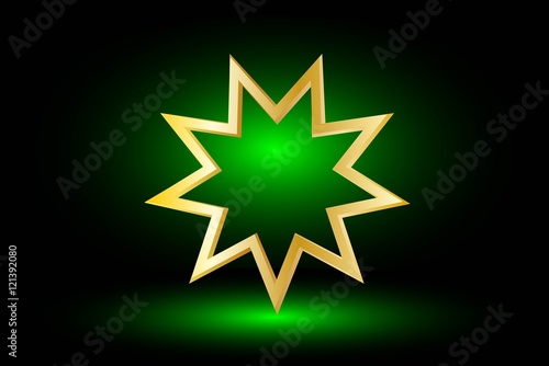 Bahai symbol,