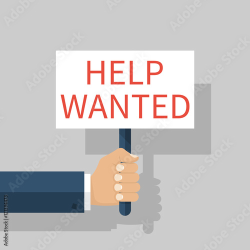 poster " Help wanted