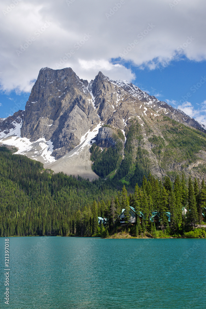 Emerald Lake in Yoho National Park, British Columbia, Canada