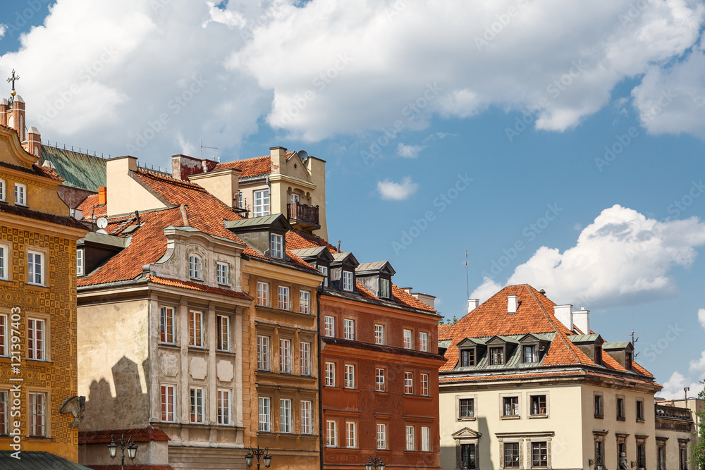 Fototapeta premium Warsaw old town