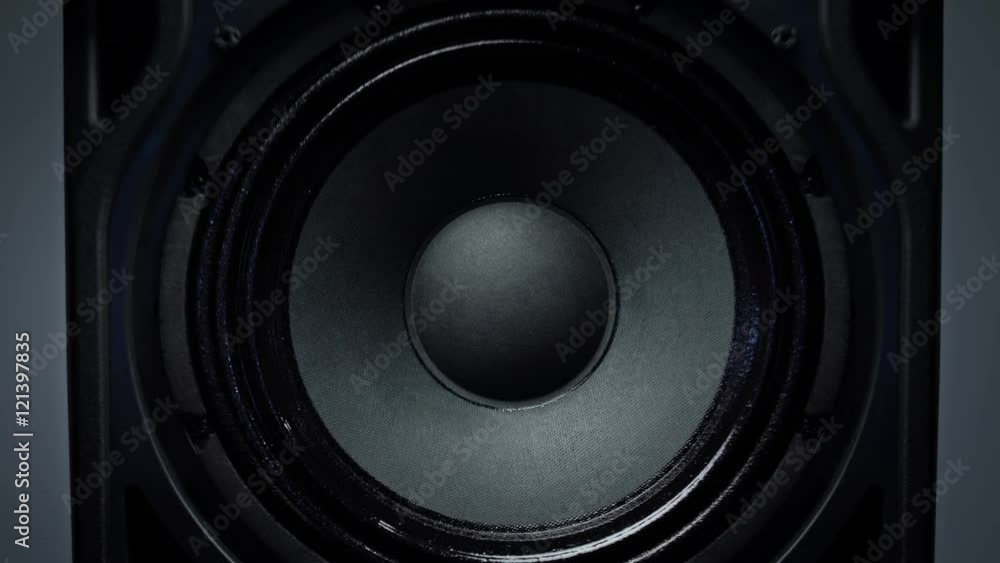 Detail of Animated Loud Sound Speaker Detail of Animated Loud Sound Speaker