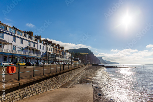 Jurassic Coast in summer photo