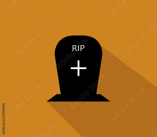 headstone icon for halloween