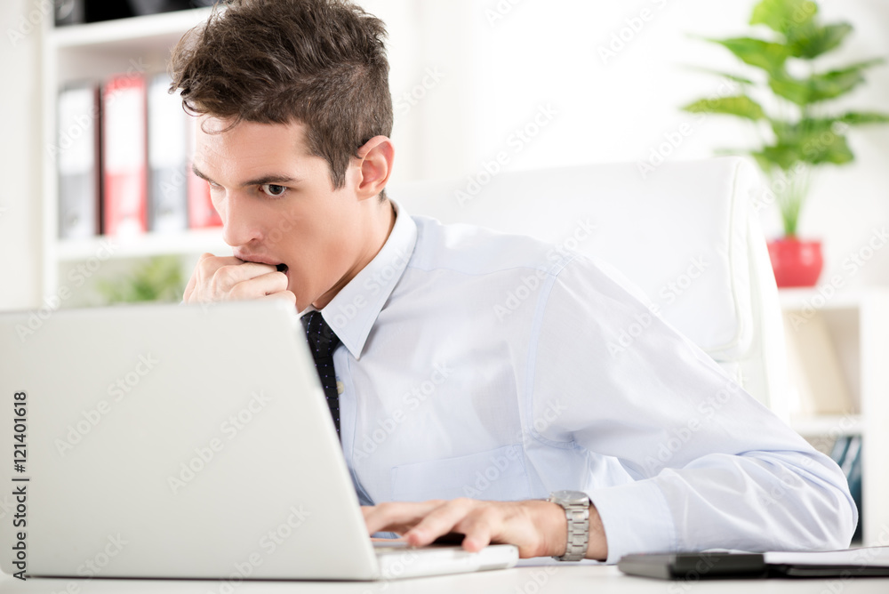 Stressed Businessman Stressed Businessman