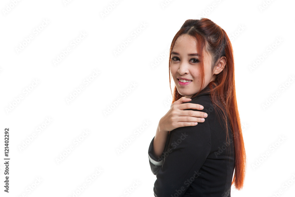 Happy Beautiful young Asian woman. Happy Beautiful young Asian woman.