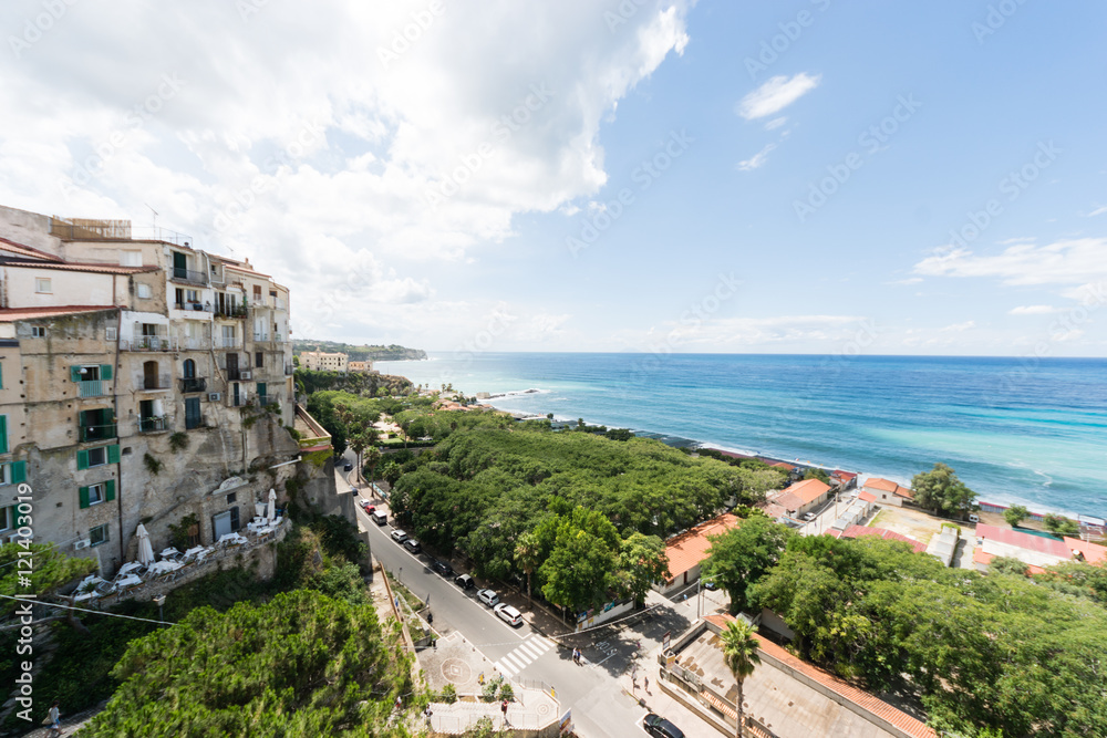 Ancient Italian town of Tropea in Calabria
