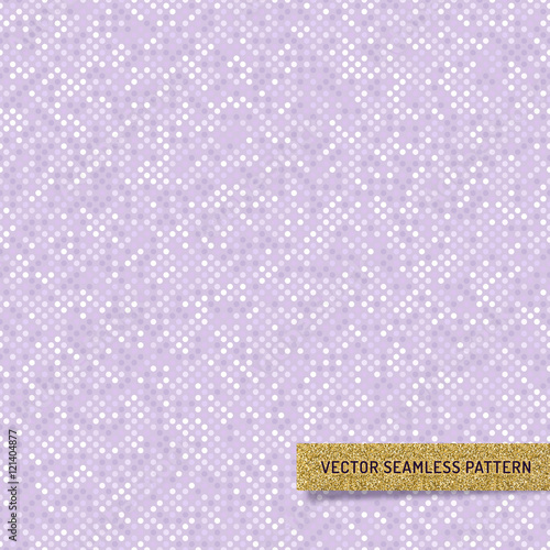 Vector Violet lilac seamless pattern. Pastel wallpaper minimal design. Abstract geometric iridescent background monochrome