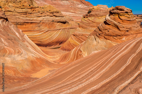 Coyote Buttes in the Vermilion Cliffs Arizona