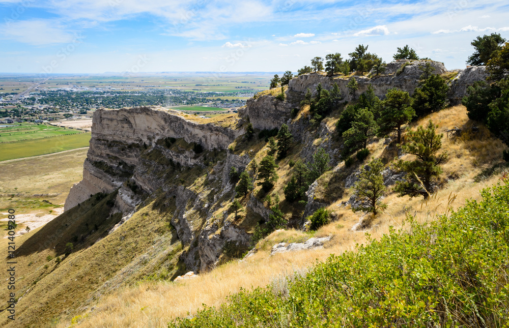 Obraz premium Scotts Bluff National Monument