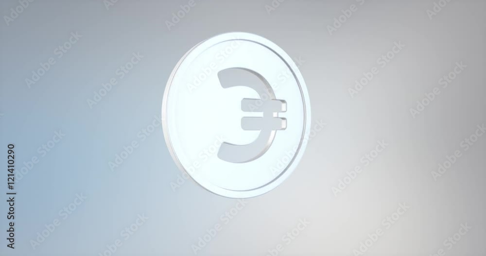 Animated Coin Euro White 3d Icon Loop Modules for edit with alpha matte
Animated Coin Euro White 3d Icon Loop Modules for edit with alpha matte