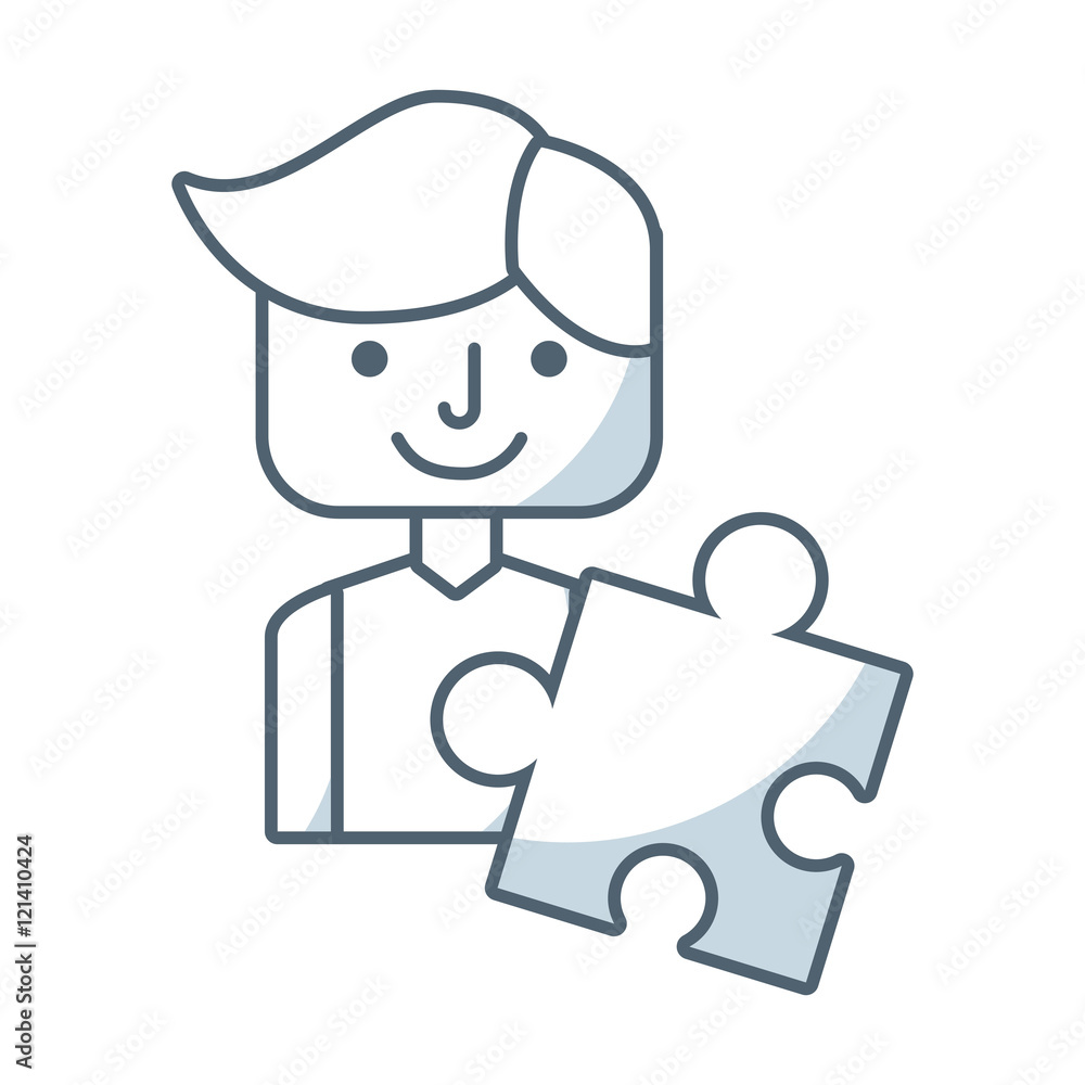 businessman avatar with business icon vector illustration design businessman avatar with business icon vector illustration design