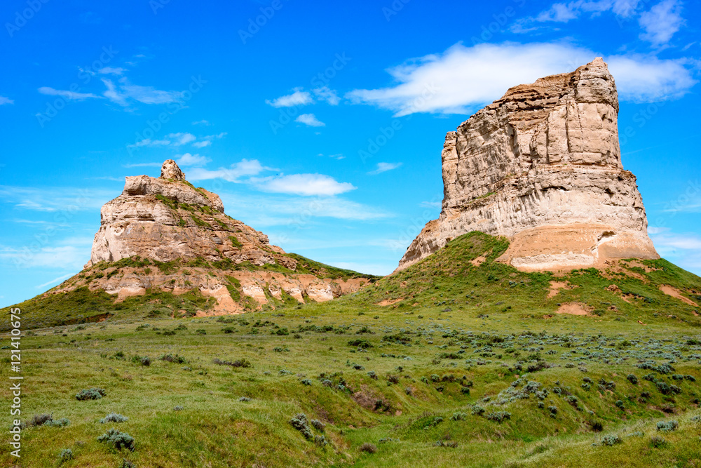 Courthouse and Jail Rocks