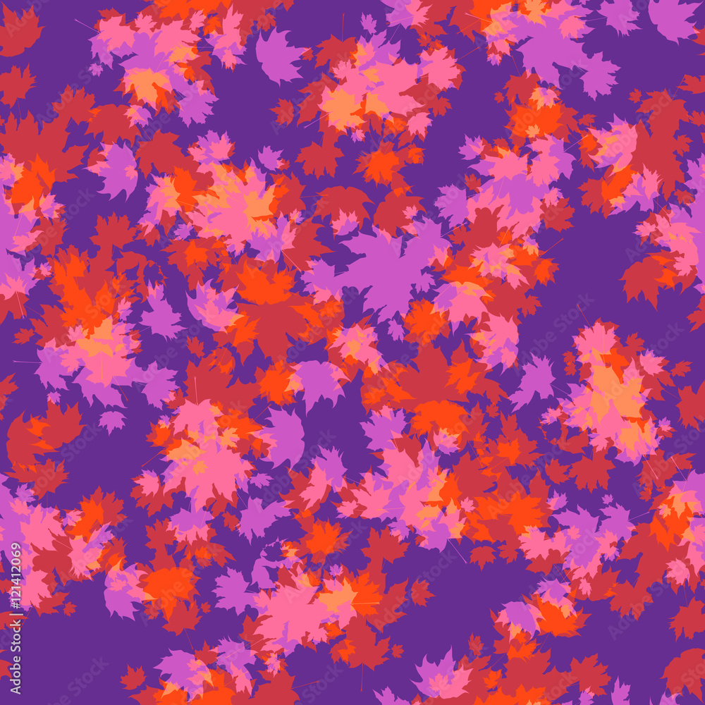 Autumn leaves seamless Autumn leaves seamless