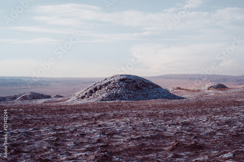 Rock formation, Moon Valley, San Pedro De Atacama, Chile