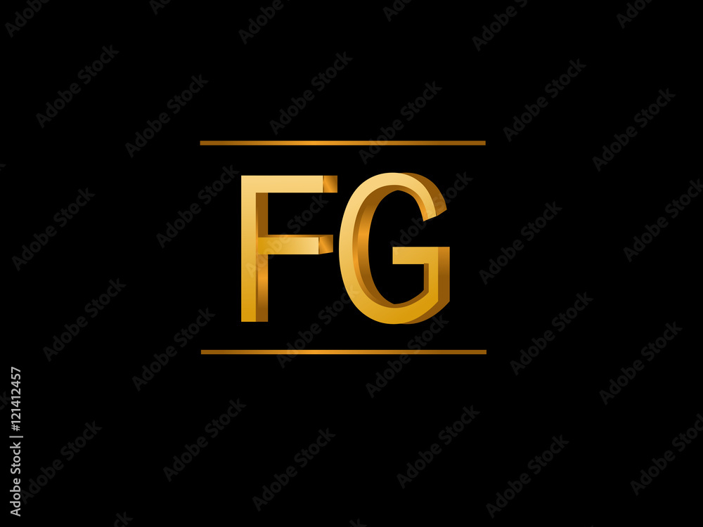 FG Initial Logo for your startup venture FG Initial Logo for your startup venture