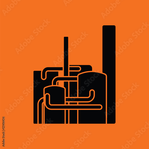 Chemical plant icon