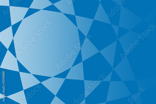 Blue Abstract shapes Background