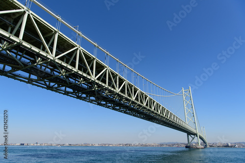 明石海峡大橋 © Masamitsu