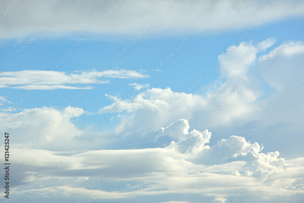 Naklejka premium niebo i chmury